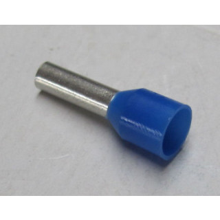 Aderendhülse/ Kabelendhülse, blau, für Kabelstärke 2,5mm², 100 STÜCK