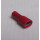 Flachsteckh&uuml;lse f&uuml;r Kabelst&auml;rke 0,5-1,5mm&sup2;, Steckerbreite 4,8mm, vollisoliert PVC, rot, 100 ST&Uuml;CK