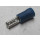 Flachsteckhülse halbisoliert PVC, Kabelquerschnitt: 1,5 bis 2,5 mm², blau, Breite 3,9mm, 100 STÜCK
