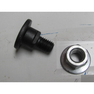Schraube mit Sicherungsmutter passend f&uuml;r 4mm Klingen,