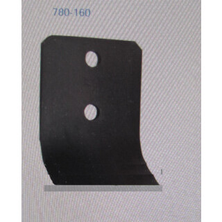 Messer f&uuml;r Grabenfr&auml;se 160x120mmr f&uuml;r Grabenfr&auml;se passend f&uuml;r D&uuml;cker