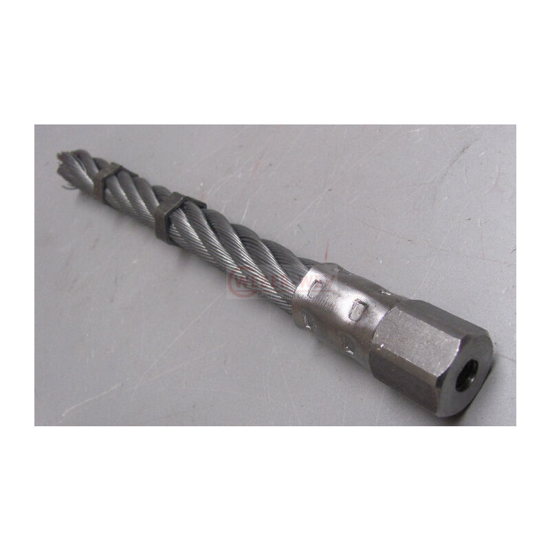 12er-Pack Wildkrautbüschel 160 Mm, 4-Kant-Aufnahme 21,5 Mm – Stahlseilborsten, Kompatibel Mit Echo, EFCO, Ariens, Westermann & Mehr