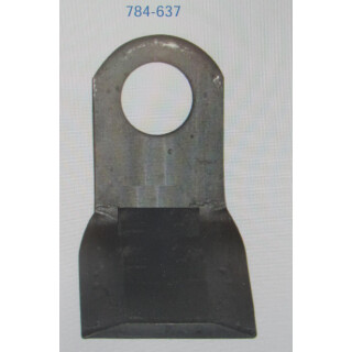 Y-Messer 108x50mm passend f&uuml;r BERTI, Maschinentyp EKR