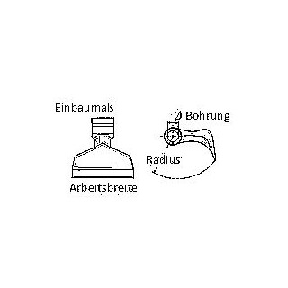Hammerschlegel 135x85mm passend f&uuml;r Berti, Bohrung 21mm