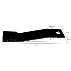 M&auml;hermesser 710mm links Cutlass 460