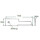 Gegenmesser  198x50x3mm