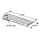 Strohh&auml;cksler- Messer gezahnt 173x50x5mm, passend zu New Holland