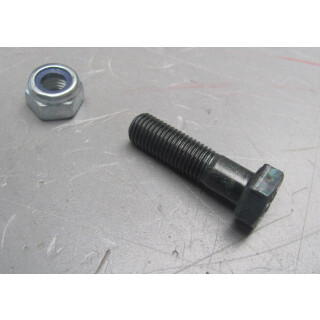 Schraube mit Mutter M8x30mm passend zu Fr&auml;smesser