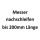 Hackmesser schleifen bis 200 mm L&auml;nge