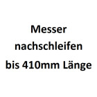 Hackmesser schleifen bis 410mm L&auml;nge
