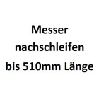 Hackmesser schleifen bis 500mm L&auml;nge