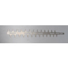 Heckenscherenmesser 630/ 550mm beidseitig au&szlig;en und...