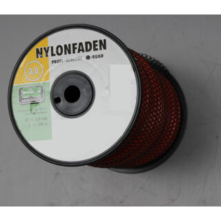 Nyloncopolymerfaden, rund, 3,0x 240m,  Profiqualit&auml;t,