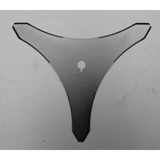 Dickichtmesser, 3 Zahn, 350mm x4mm, 20mm Bohrung